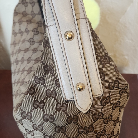Gucci Horsebit Medium Canvas Hobo - Picture 3 of 15
